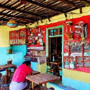 una cafetería en Perú