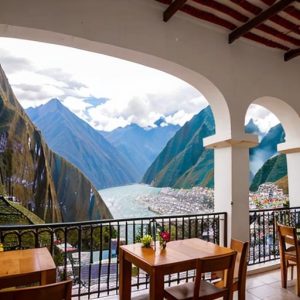 una cafetería en Perú