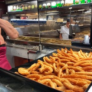 una churrería en España