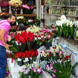 una floristería