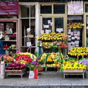 una floristería