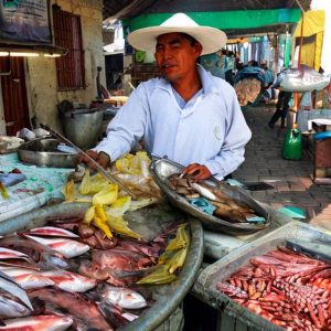 una pescadería