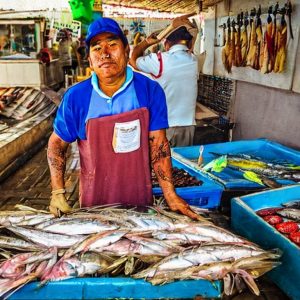 una pescadería