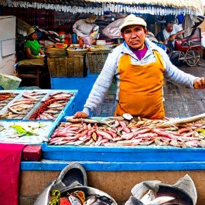 una pescadería