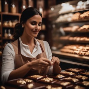 una chocolatería